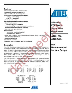 AT25128AN-10SI-2.7 SL383 datasheet  